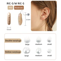 Acosound RIC 4 Channel earbuds Mini Digital Programmable Hearing Aids One Pair Comfortable Earphones Medical Audifonos For Deaf 1
