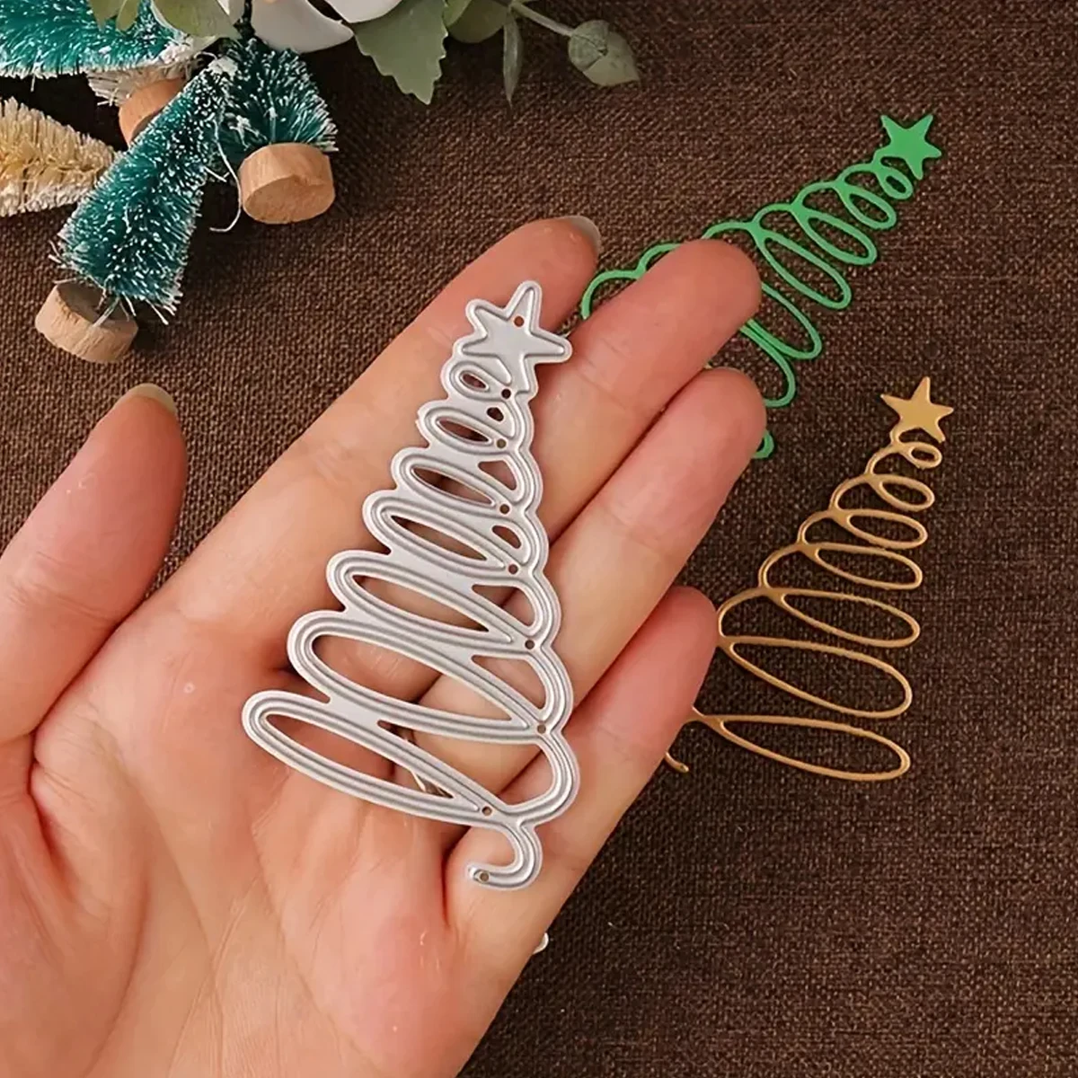 LAICAIW Timbres Et Matrices Pour Fabrication De Cartes 2023 2024, Matrices De Découpe En Métal Fournitures Artistiques Cadeaux En Silicone Pour Noël, L'Action De Grâce, Halloween (Couleur : Z3296