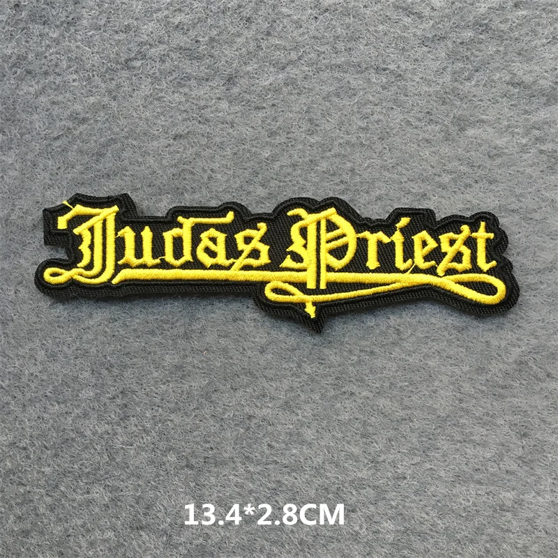 Embroidery patches MUSIC BAND Embroidered Patches Clothes Stickers DIY Ironing Appliques For Clothing Jacket Jeans Rock Stripes