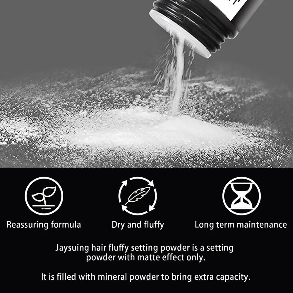 푹신한 헤어 파우더, 헤어 스타일링 파우더 증가, 헤어 볼륨 케어, 헤어 마무리, 매트화 제품 A4Z7 