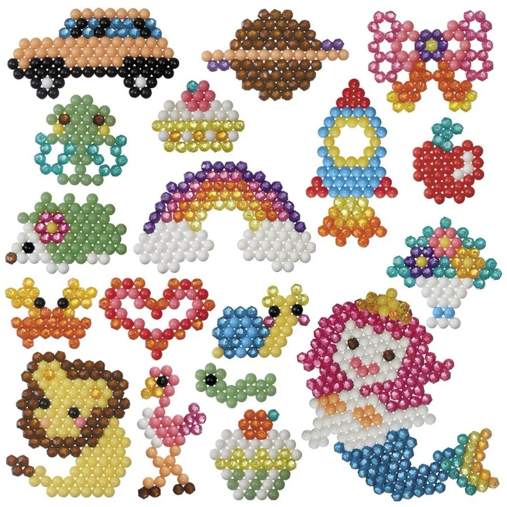 Aquabeads Wholesale 5mm Aqua Beads Perlen Magic Water Beados Puzzles Toys  Educational Kids Bead 3d Puzzle Craft - Puzzles - AliExpress