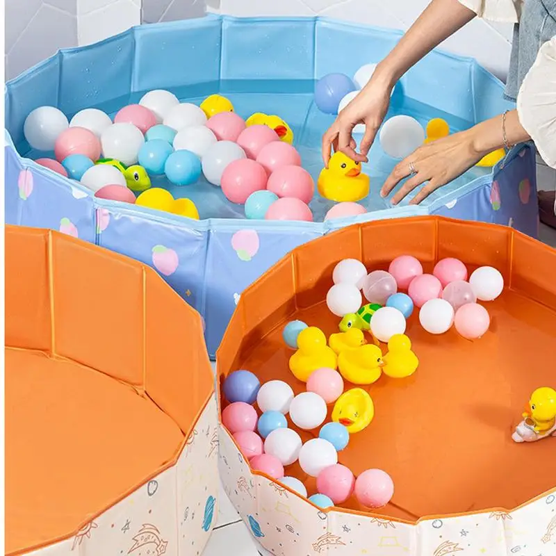 

Collapsible Ball Pit Large Playpen For Toddlers Fence For Baby Indoor Outdoor Uses Water Outlet Ocean Ball Pool Playground For