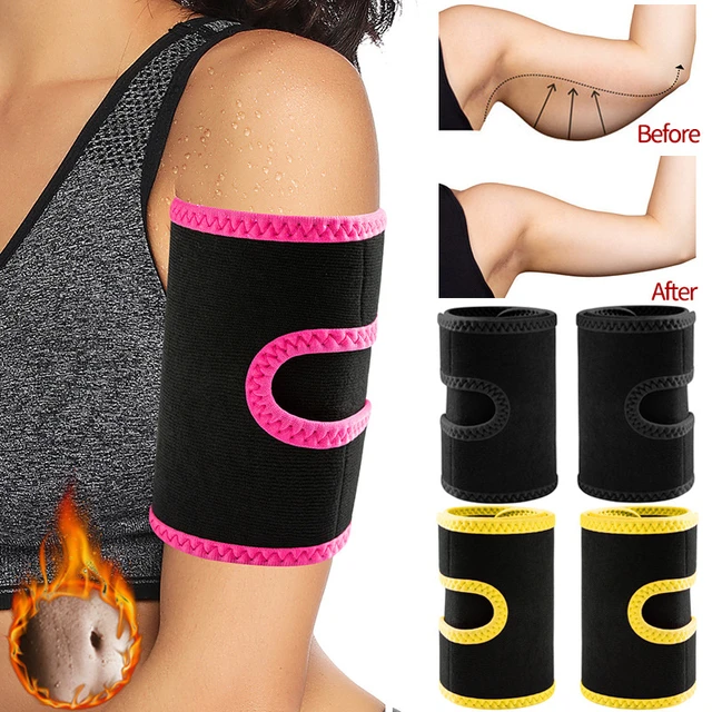 Arm Trimmers Sauna Sweat Bands Women Arm Slimmer Trainer Anti