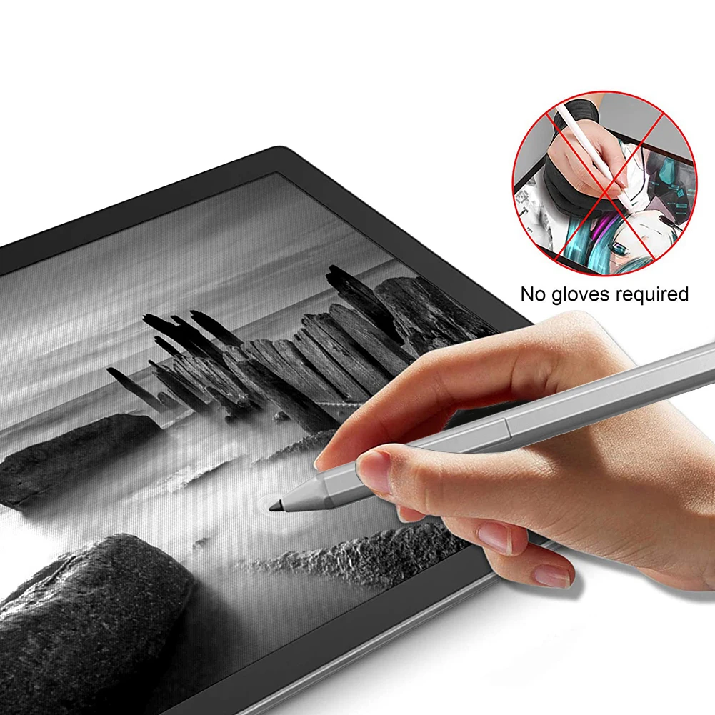 액티브 스타일러스 펜 스타일러스 펜 틸트 인식 블루투스 호환 Lenovo Yoga 520 530 720 C730 920 C940 for IdeaPad Flex 5