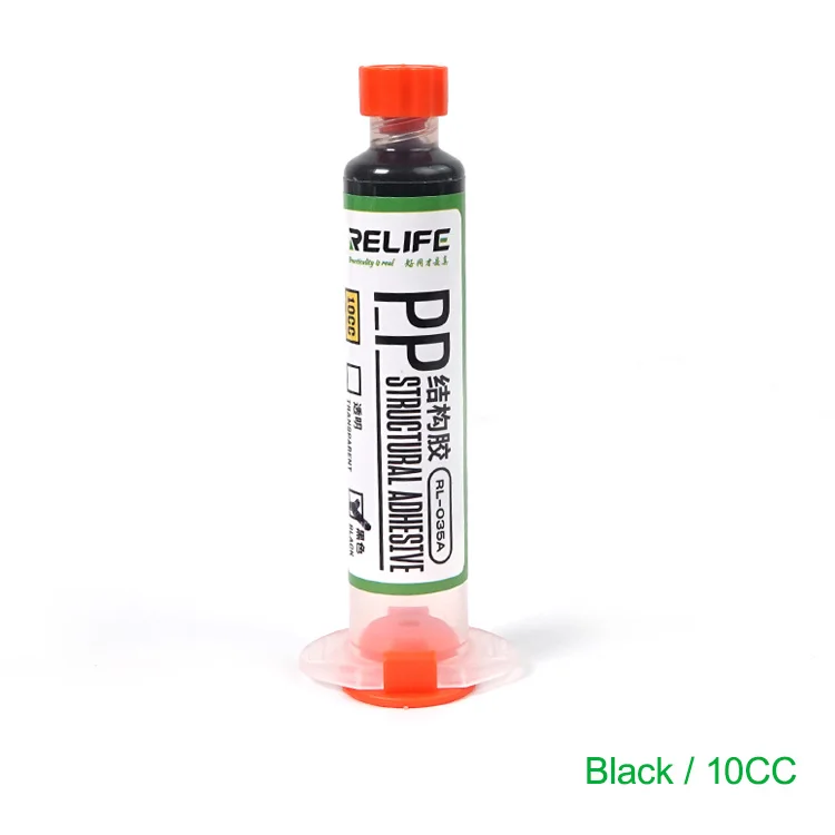 universal welding wire RELIFE RL-035A PP Structural Adhesive Black /Transparent Bonding Glue For IPhone Android Middle Frame Back Cover Repair Tools stainless welding rod Welding & Soldering Supplies