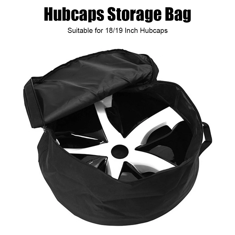 

Interior Supplies Hubcaps Storage Bag For Tesla Model 3 Aero 18"/ Model Y 19" Gemini Wheel Cover High Quality Oxford