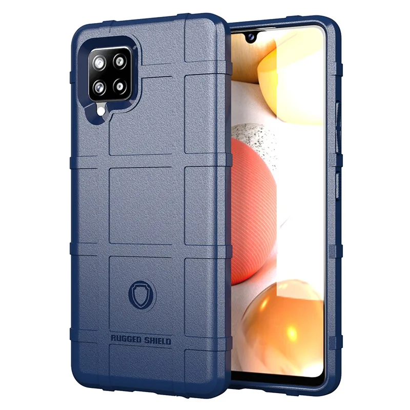 

For Samsung Galaxy A42 5G Shield Case Rubber Matte Soft Phone Cover for galaxy m42 5g Shockproof Silicone Armor Case Bumper