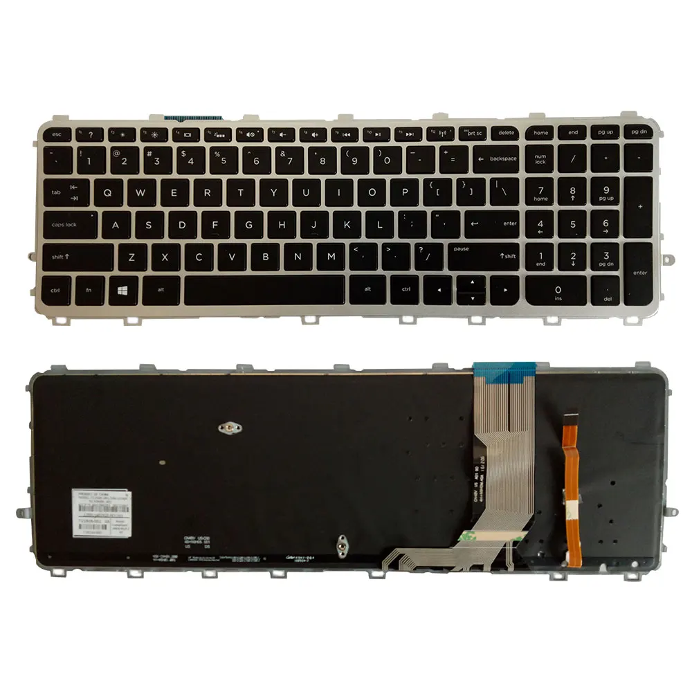 

Новинка для ноутбука HP ENVY Touchsmart 15Z-J 15T-J 15-J000 15Z-J100 15T-J100 15-J009WM 15-J053CL 15-j151sr с подсветкой клавиатуры США