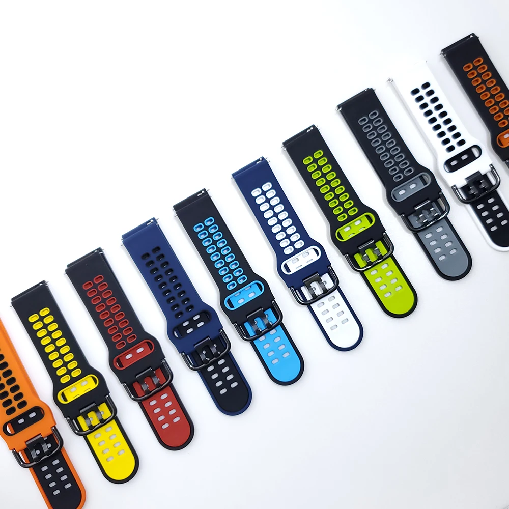 Cinturino da polso in Silicone per Garmin Vivoactive 4 4s 3 cinturino Smart Watch Band per Garmin Venu SQ Forerunner245 645 bracciale Venu  44