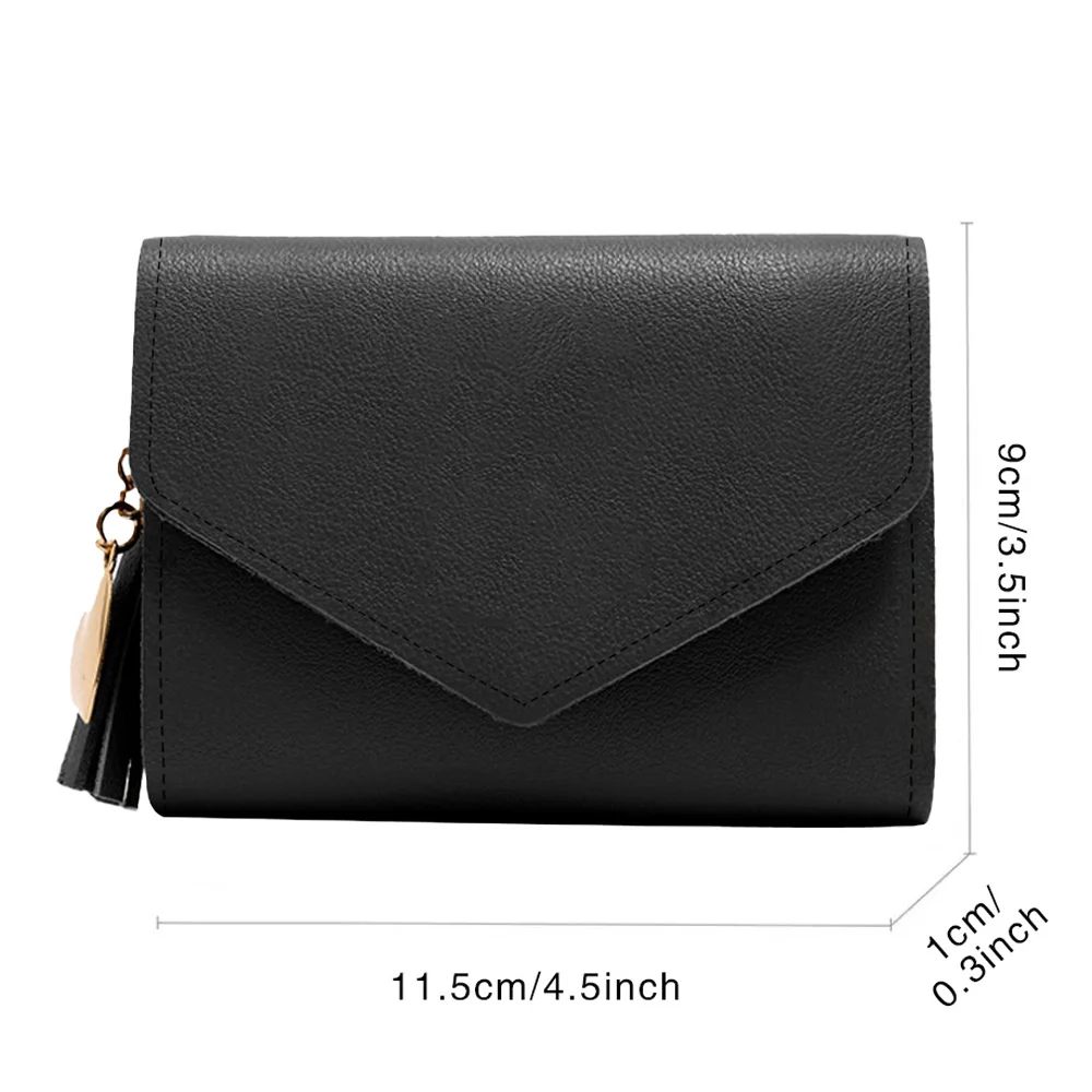 Wallet Women Rfid Blocking Small Compact Luxury Leather Pocket Wallet Ladies Mini Purse with ID Window Purple Letter Pattern 2