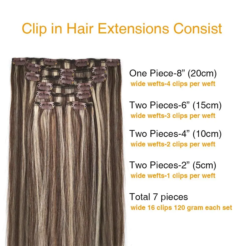 Kun Na   Ŭ  ͽټ  ΰ Ӹī ƮƮ Ǯ  Ƽ 7Pcs 16Clips 120g/Set P  8/613