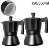 150/300ML Aluminum Moka Italian Mocha Pot Espresso Coffee Maker Induction Cooker Percolator Stove Top Pot Coffee Machine 1