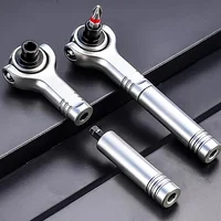 Clé à cliquet universelle, embout de tournevis à double usage, magnétique, à vitesse élevée, pour réparation, rotation avant et arrière 3