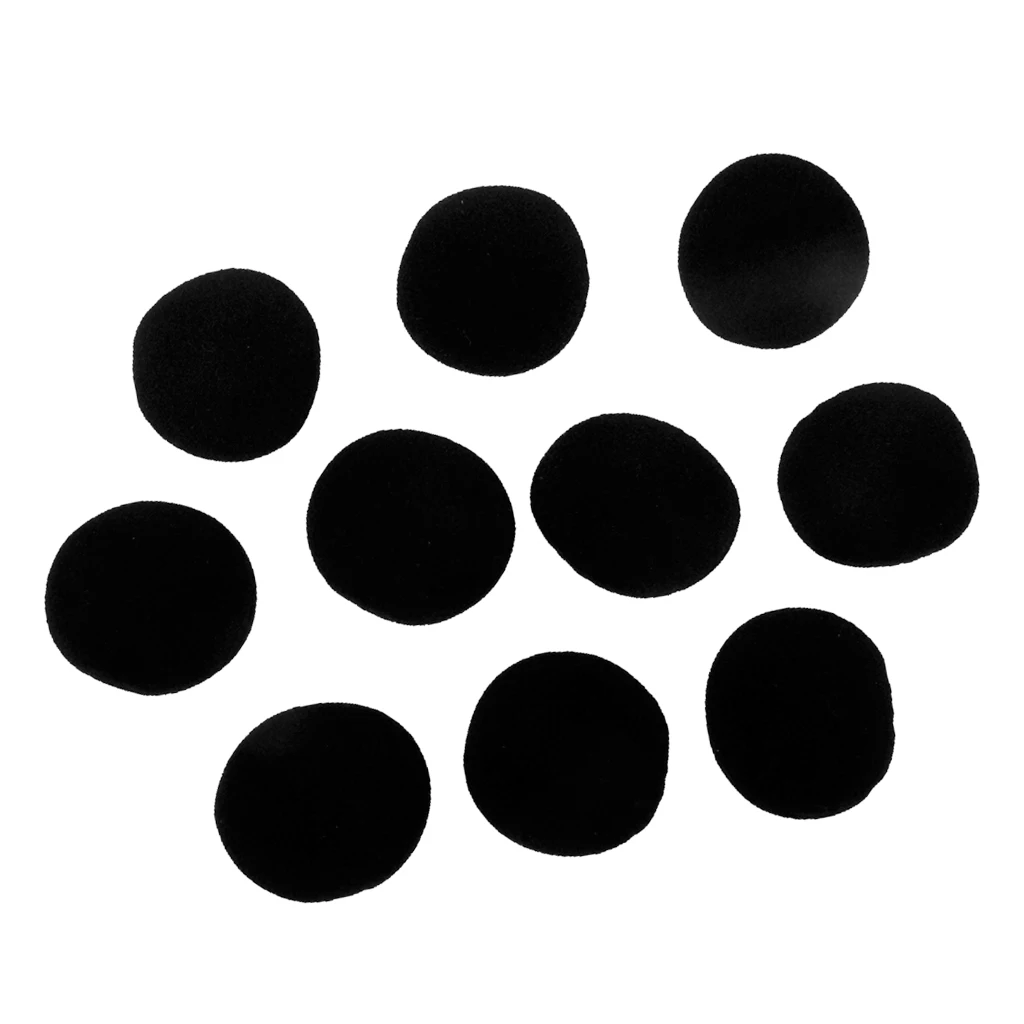 10x Replacement HeadPhone Headset Earphone Foam Sponge s Covers 40mm