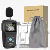 MESTEK Bluetooth Noise Sound Level Meter Color Display Fast Slow Sampling Rate Capacitive Microphone Monitor 30-130dB Backlight 1