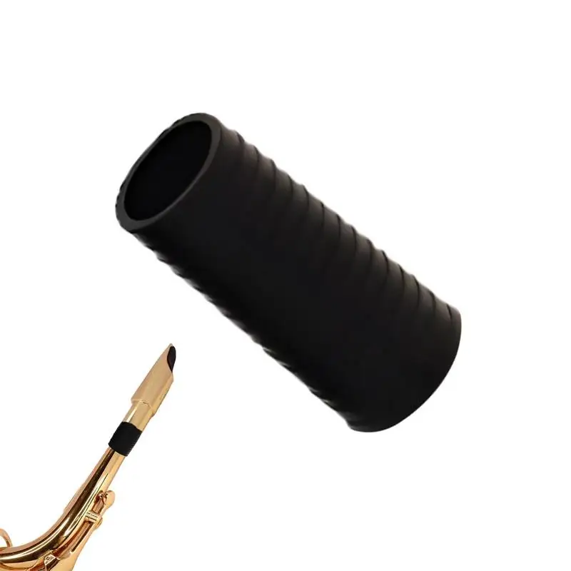 Saxophone Neck Silicone Cover Sax Curved Neck Protector Airtight Silicone Tube Airtight Safe Saxophone Cork Sleeve