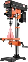 12 in Benchtop Drill Press, 5 Amp 120V,Variable Speed Cast Iron Bench Drill Press,12 in Swing Distance 0-45° Tiltling Worktable. 1
