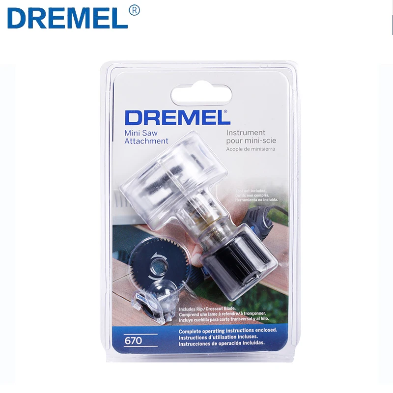 Dremel 670 Attacco Per Mini Sega Testa Di Molatura Testina Di Taglio Pezzo Multifunzione 3000/4000/8220 Accessori Per Utensili Rotanti