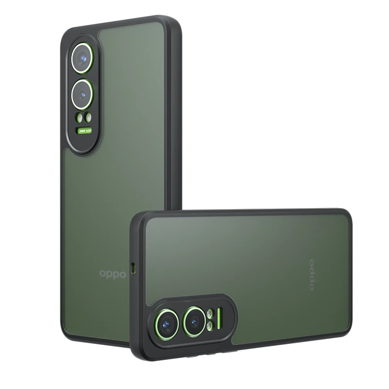 Luxury Matte Clear Armor Case - Shockproof Acrylic Bumper Cover