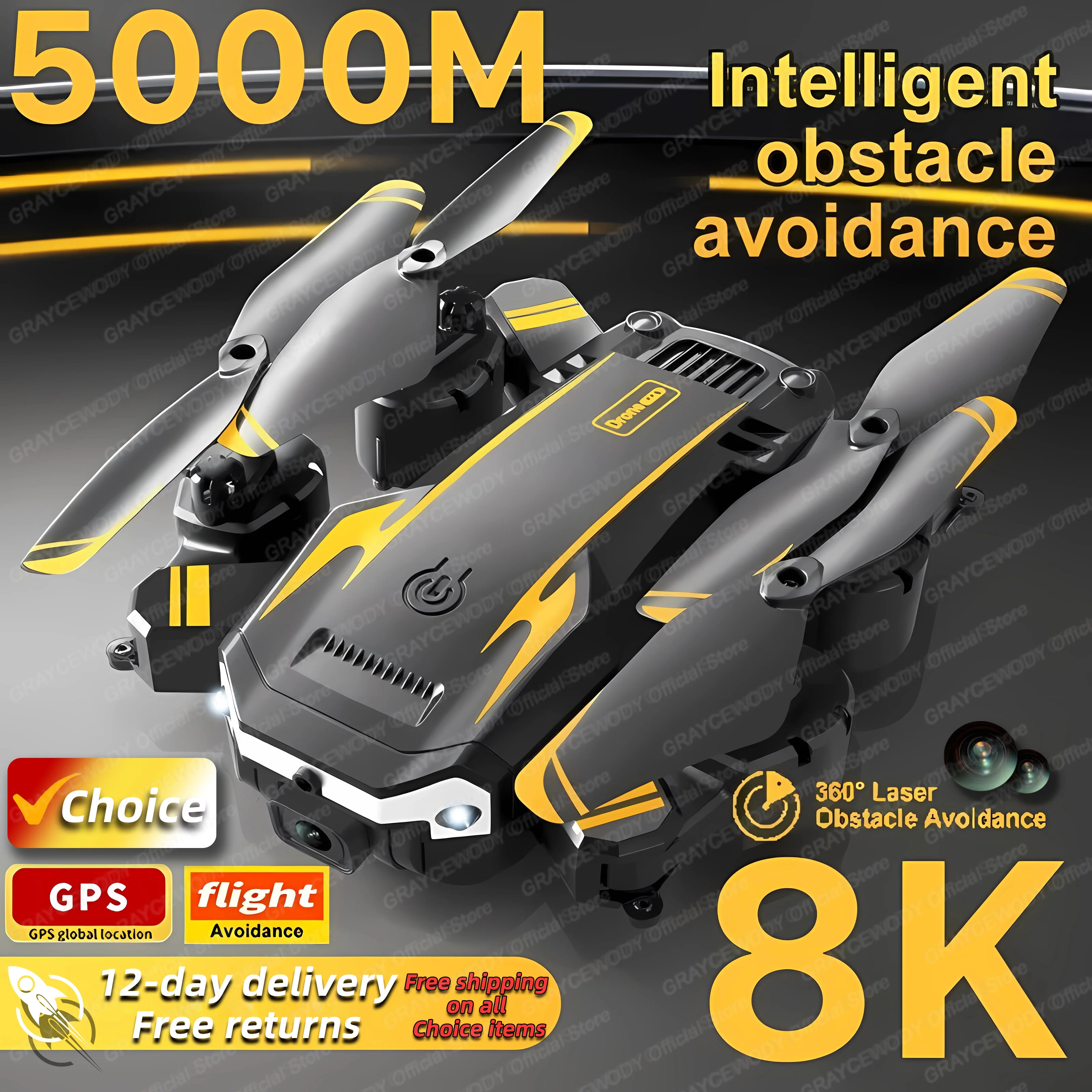 Profesional 4K HD Camera Obstacle Avoidance 1