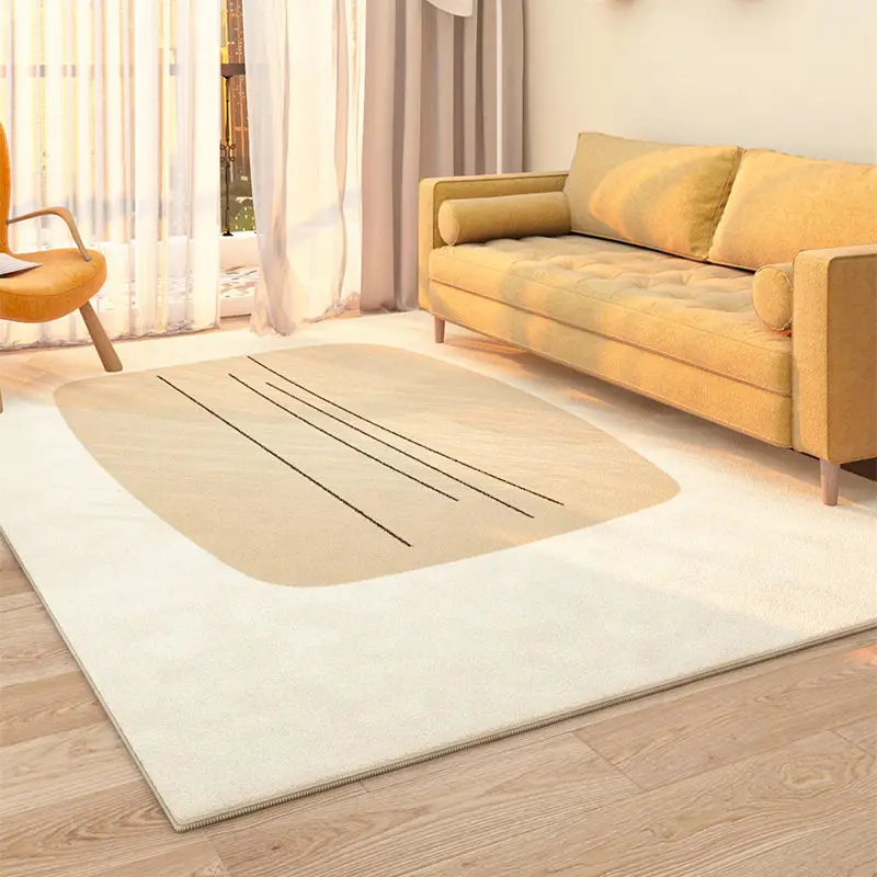 

Living Room Carpet Bedroom Bedside Carpet Sofa Coffee Table Anti-Slip Floor Mat Decoration Home Anti-Dirty Washable Carpet