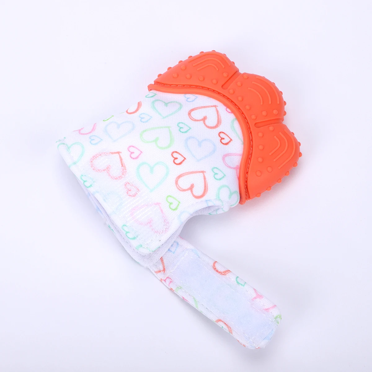 Baby Teether Cartoon Printed Children's Gloves for Children And Babies Teethers Anti Eating Hand Teething Chewing Toy Baby Stuff