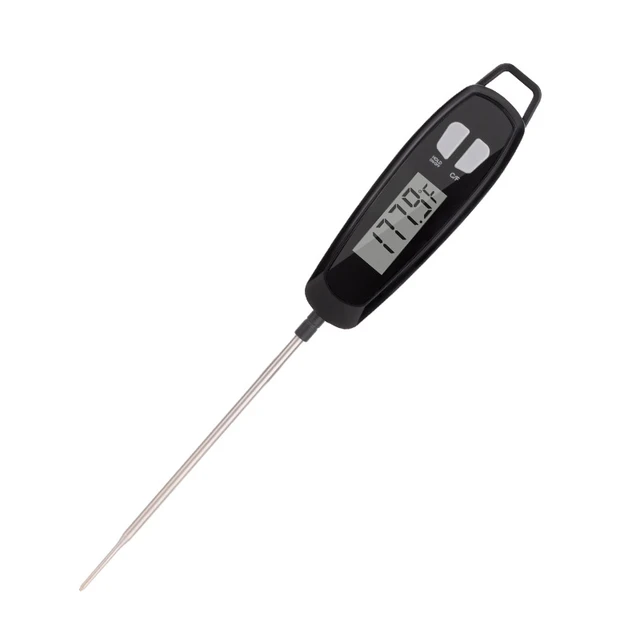 Electronic Digital Kitchen Thermometer Barbecue Water Oil Cooking Food  Temperature Meter 304 Stainless Steel Probe Tools - AliExpress