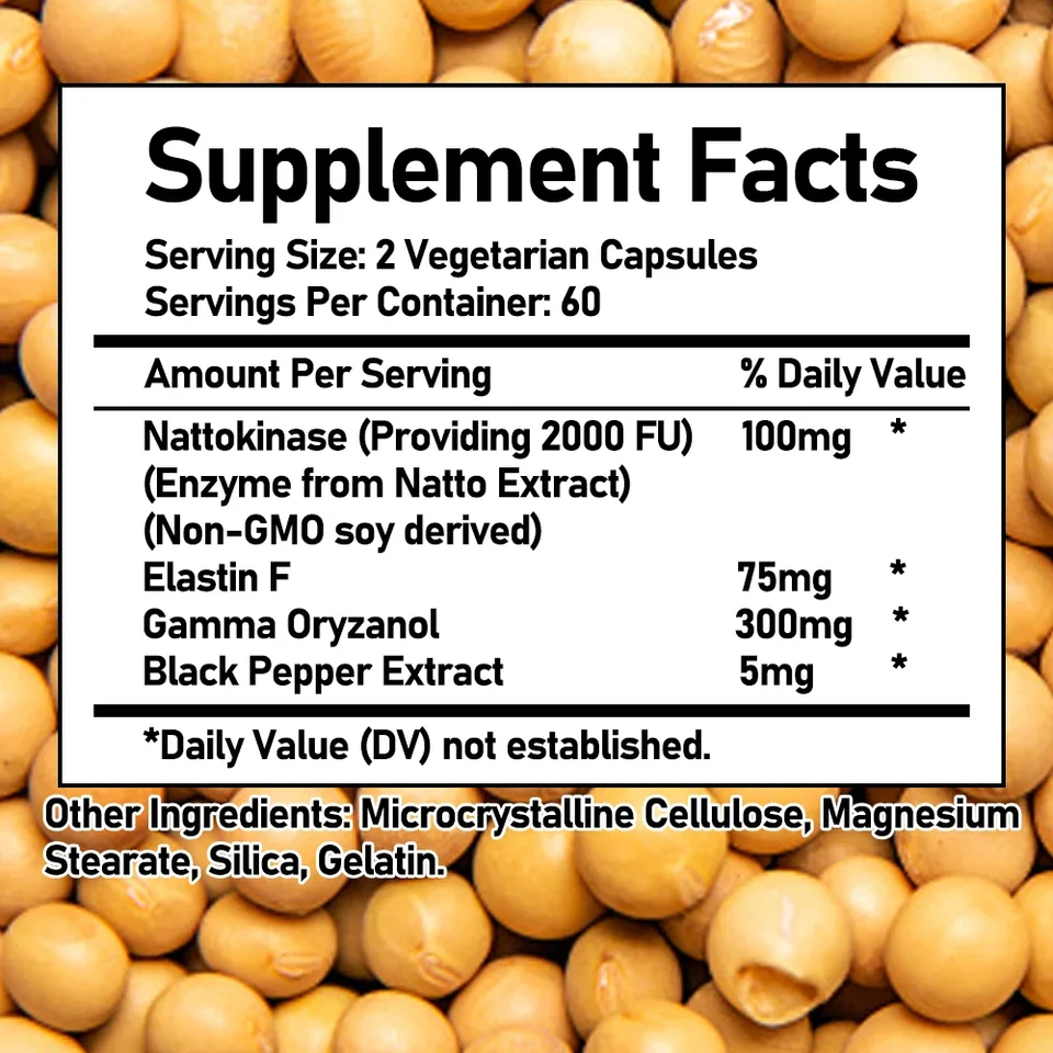 Vascular Cleansing Capsules for Healthy Blood Flow