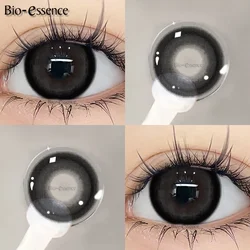 High-Quality Blue Prescription Colored Contact Lenses (Milk Ball Black14.5)