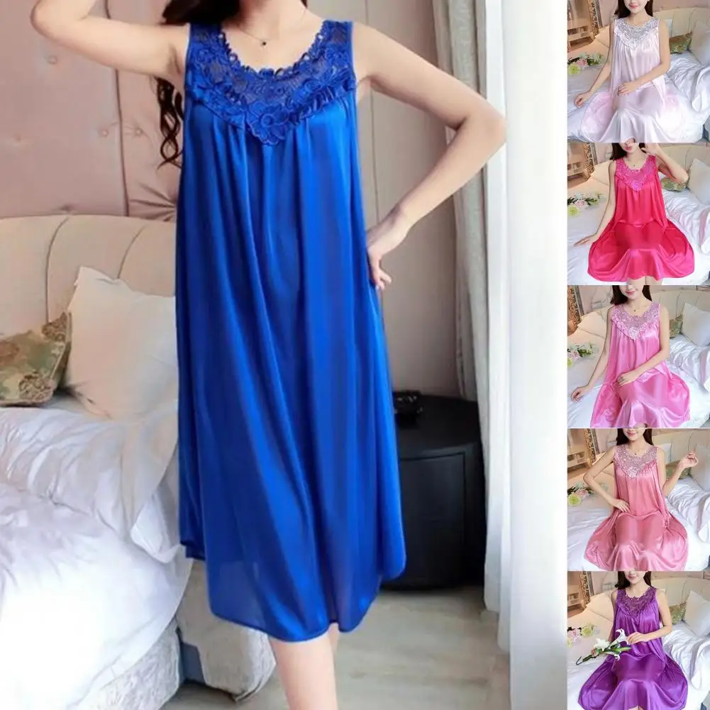 Women Nightgowns, Practical Sling Breathable Sleepshirt