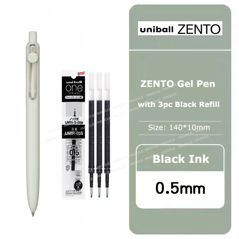 Eco-Friendly Water-Based Gel Pen with Stylish Barrel and Long-Lasting Grip