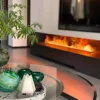 Double Line LED Water Vapor Fireplace Indoor Decorative Mist Electric Fireplaces 3