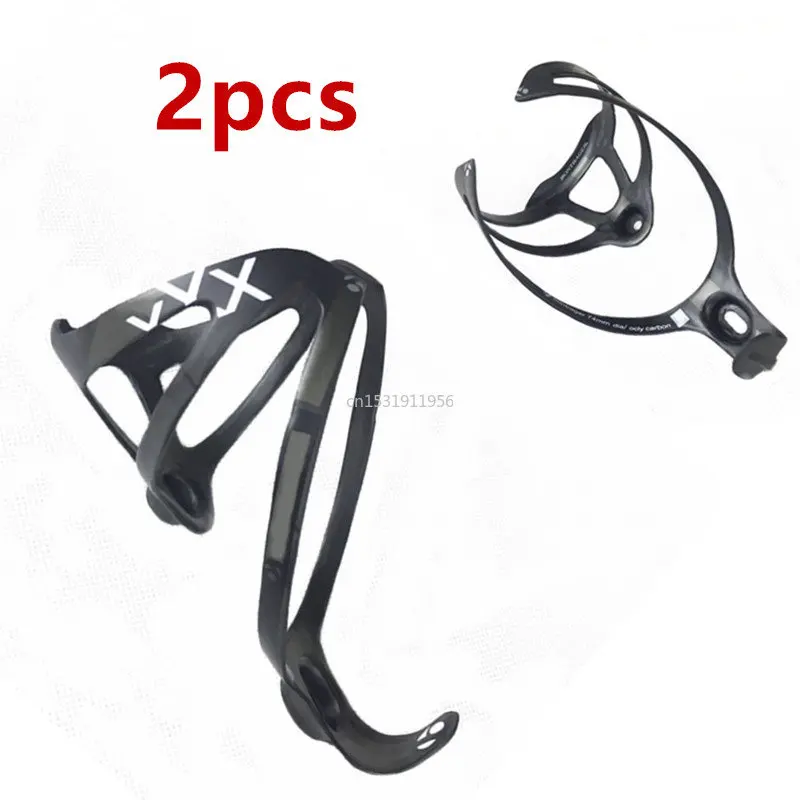 2pcs XXX Carbon Bottlecages Bike Water Bottle Cage Bicycle Kettle Holder Portable Water Bottle Rack