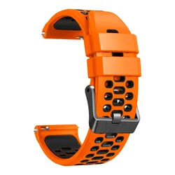 Premium 22mm Silicone Smartwatch Strap - Versatile and Durable Replacement Band - 22mm (04)