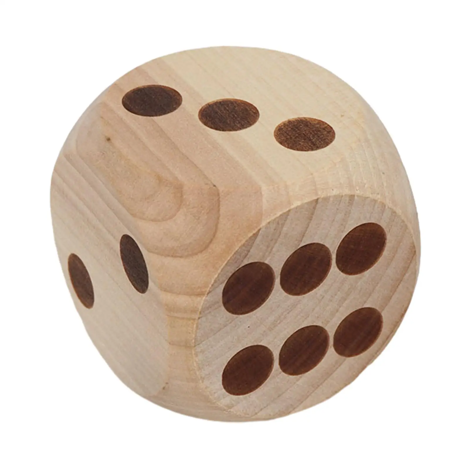 

Деревянные шестигранные игральные кубики 6 см Point D6 Die для настольных игр ролевая игра