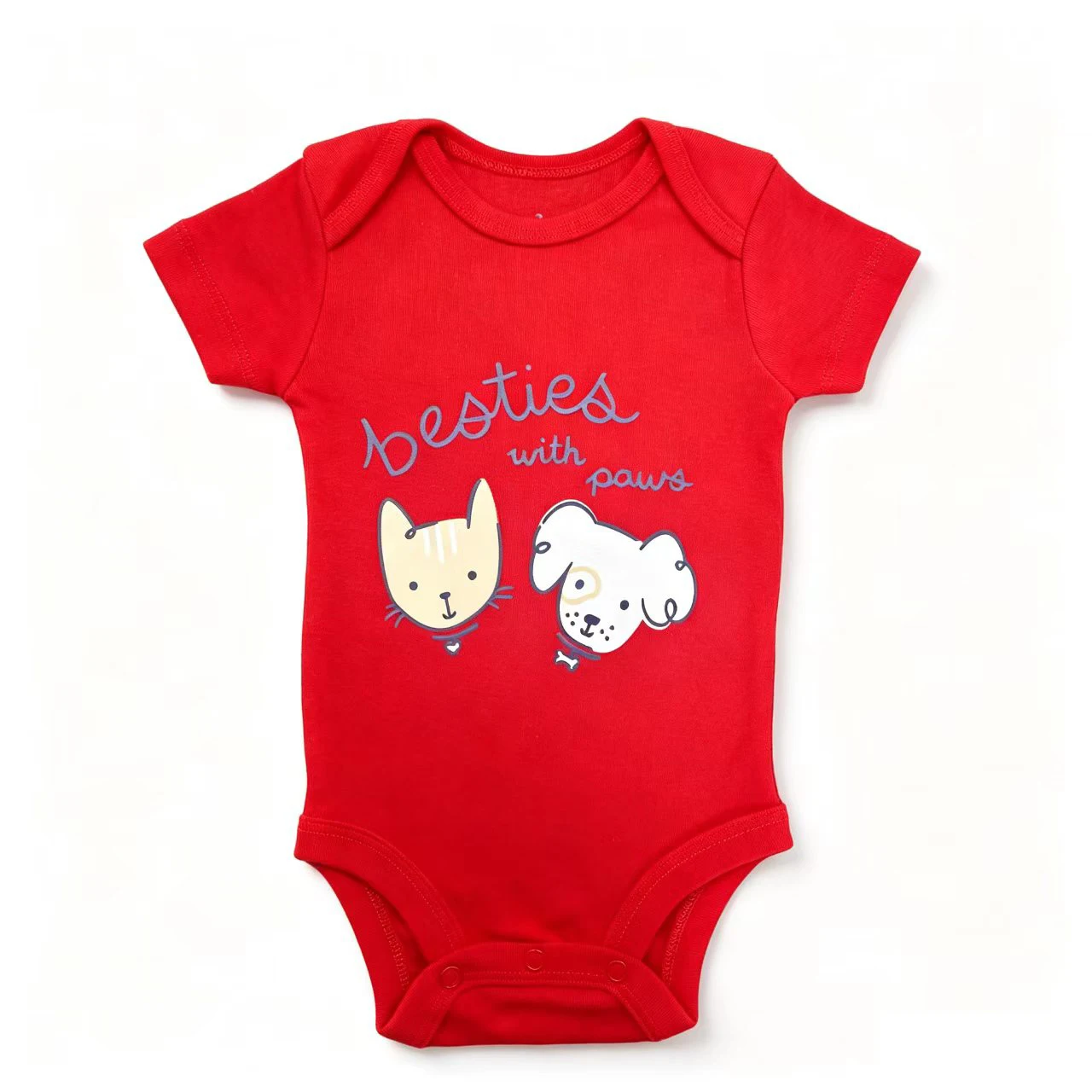 1PCS Newborn Baby Clothing 2026 Summer Short Sleeve Baby Boy Girl Clothes 100% Cotton Solid Kids Baby Bodysuits & Jumpsuits 2