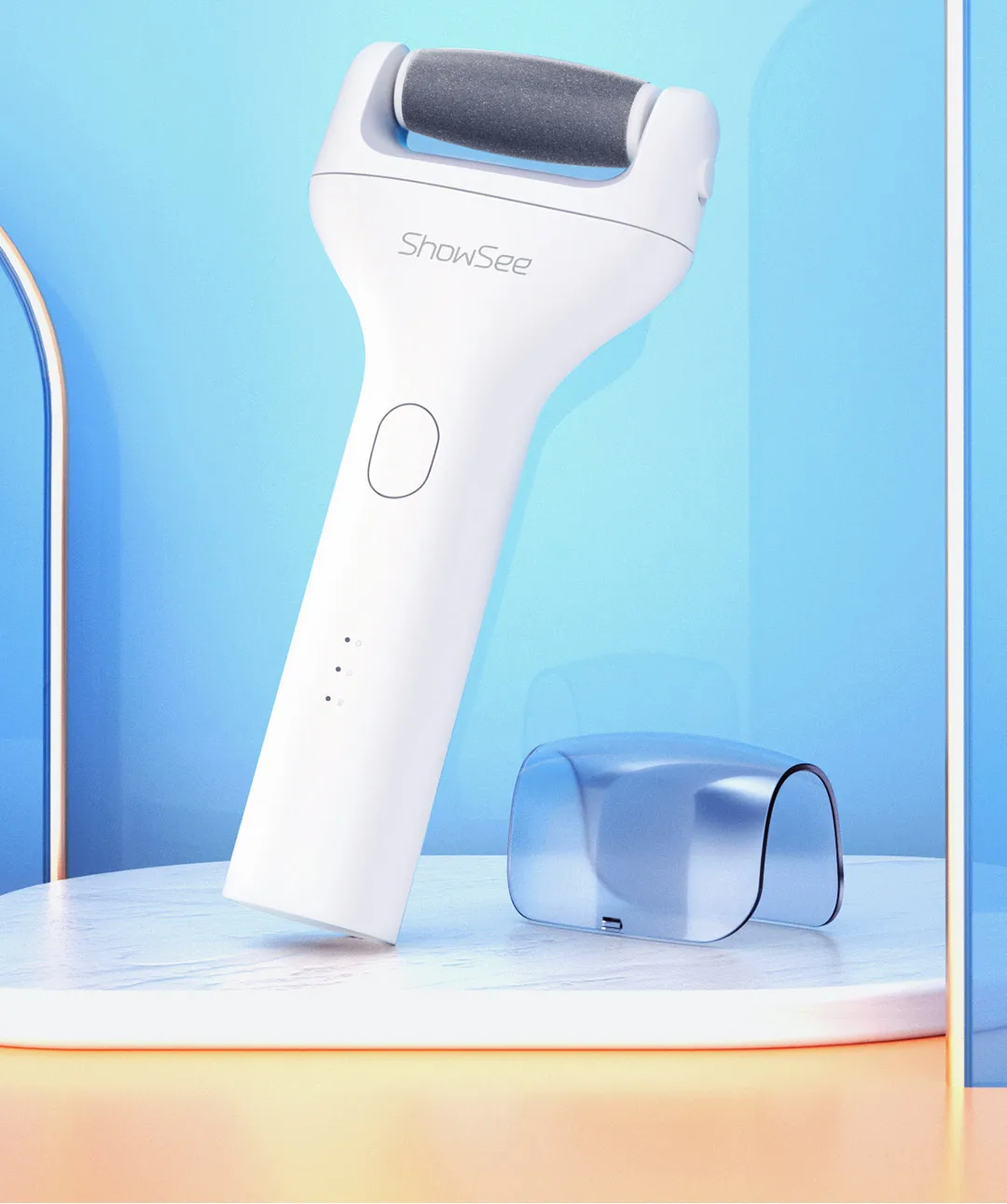 Description Picture 3 of itemTurbo Speed Electric Foot Grinder USB Rechargeable Handheld Callus Remover for Smooth Feet Dead Skin Pedicure Tool