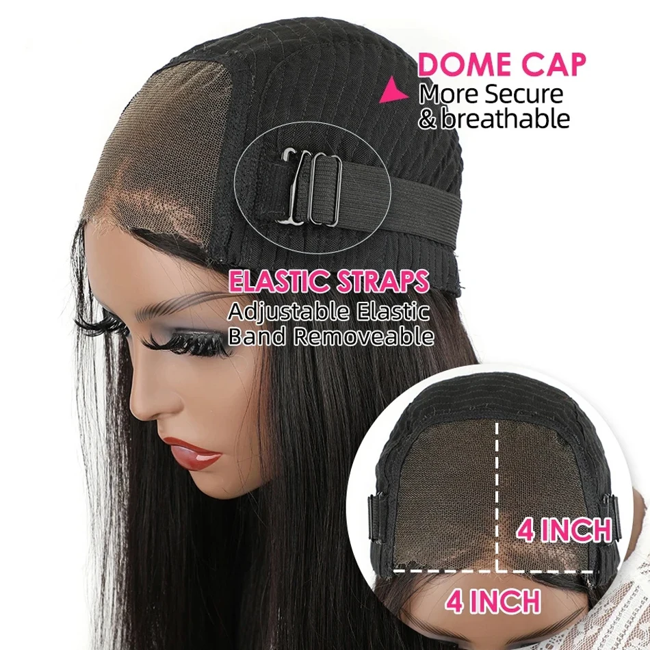 250% 360 Full Lace Wig Glueless Wigs Human Hair Lace Frontal Wig Straight HD Human Hair Wigs 13X4 HD Frontal human hair lace frontal