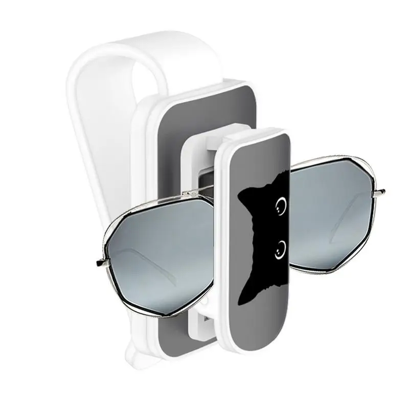 

Sun Visor Glasses Holder For Car Creative Metal Car Glasses Holder Car Accessories Interior Visor Organizer For Sunglass Cards