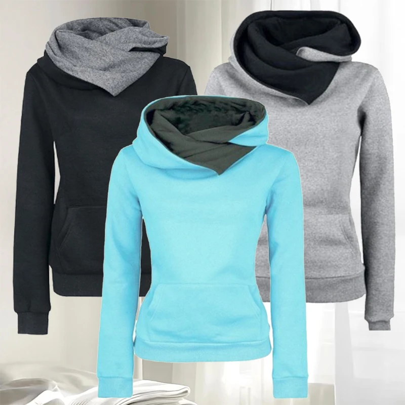Women Hoodie Sweatshirt Casual Autumn Winter Female Pullovers Hoodies Long Sleeve Hoody Tracksuit for Women Couple Clothes