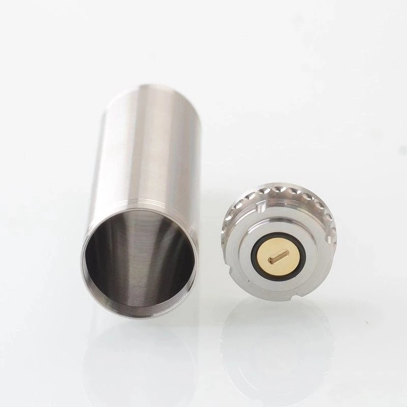 Electronic Cigarettes Minister Mechanical Mech Mod by Centenary Mods SS316L 20mm Supports Single 18350 / 18500 / 18650 Battery - 4