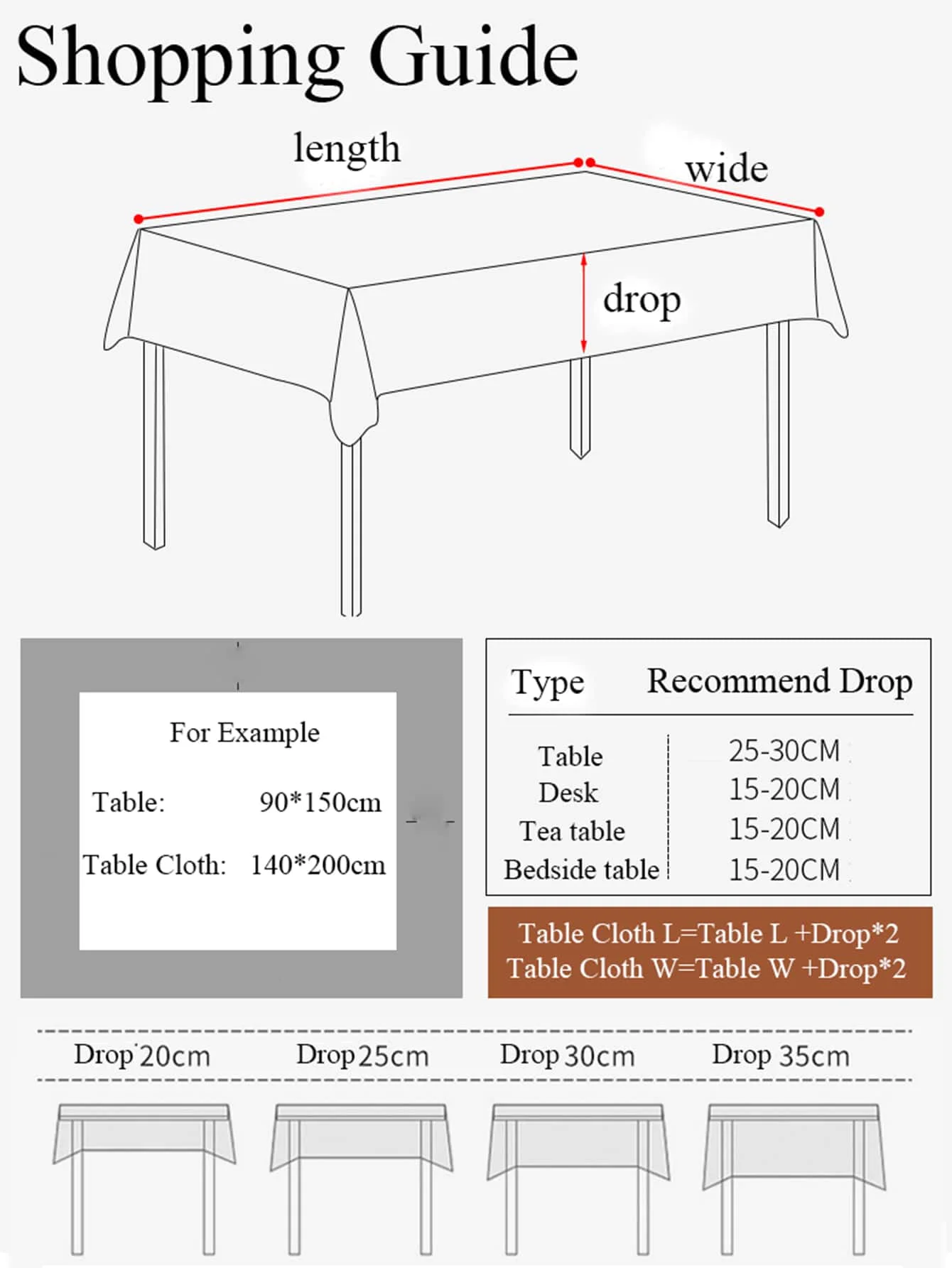 1pc Linen Tablecloth Beige Rectangular Fabric for Dining Picnic Camping 5