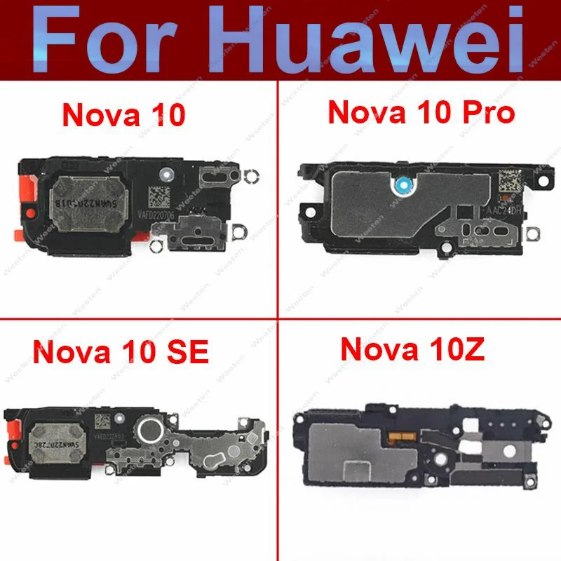 

Loudspeaker For Huawei Nova 10 10Pro 10Se 10Z Louder Speaker Buzzer Ringer Module Flex Cable Sound Phone Replacement Repair Part