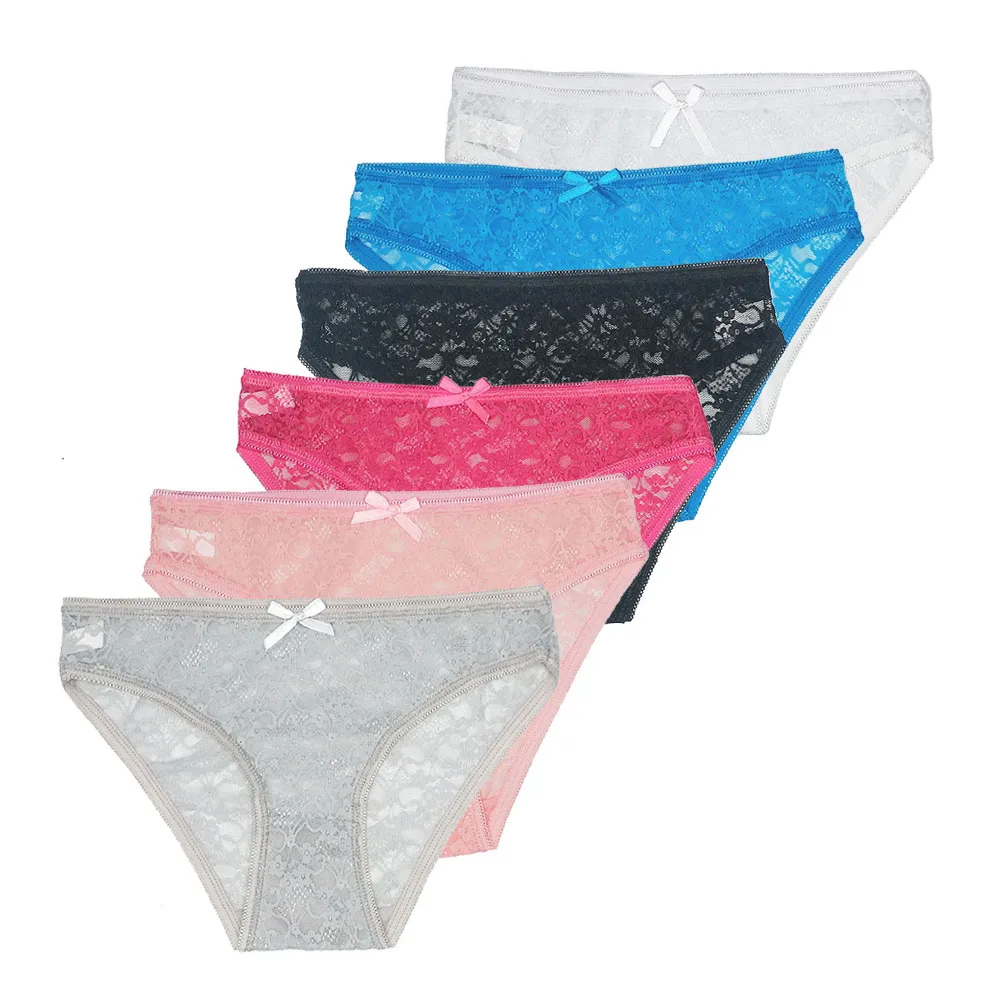 5 Pcs/set Women's Panties Soft Cotton Breathable Briefs Women Sexy Low-rise  Panty Solid Ladies Underwear Dropshipping 89465