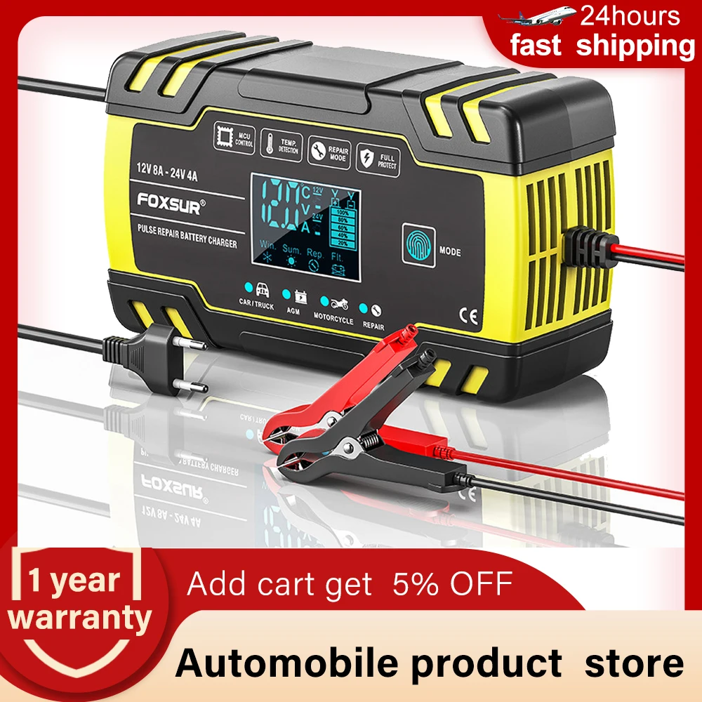 Ultiate Speed® Caricatore da auto ULGD 10 A1, 12 V o 24 V, capacità 20