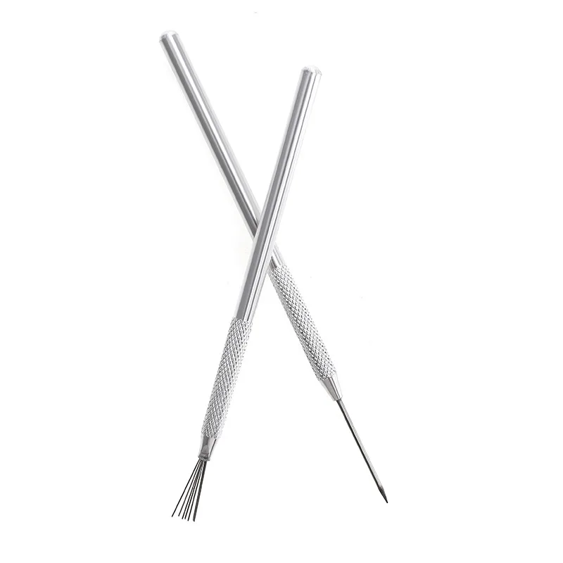 כלי חרס שבעה כלים לחרס מחט פירוט מחטים כלי עזר