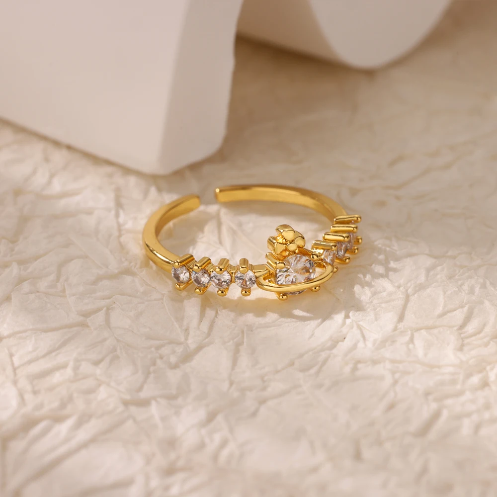 Planet Rings For Women Stainless Steel