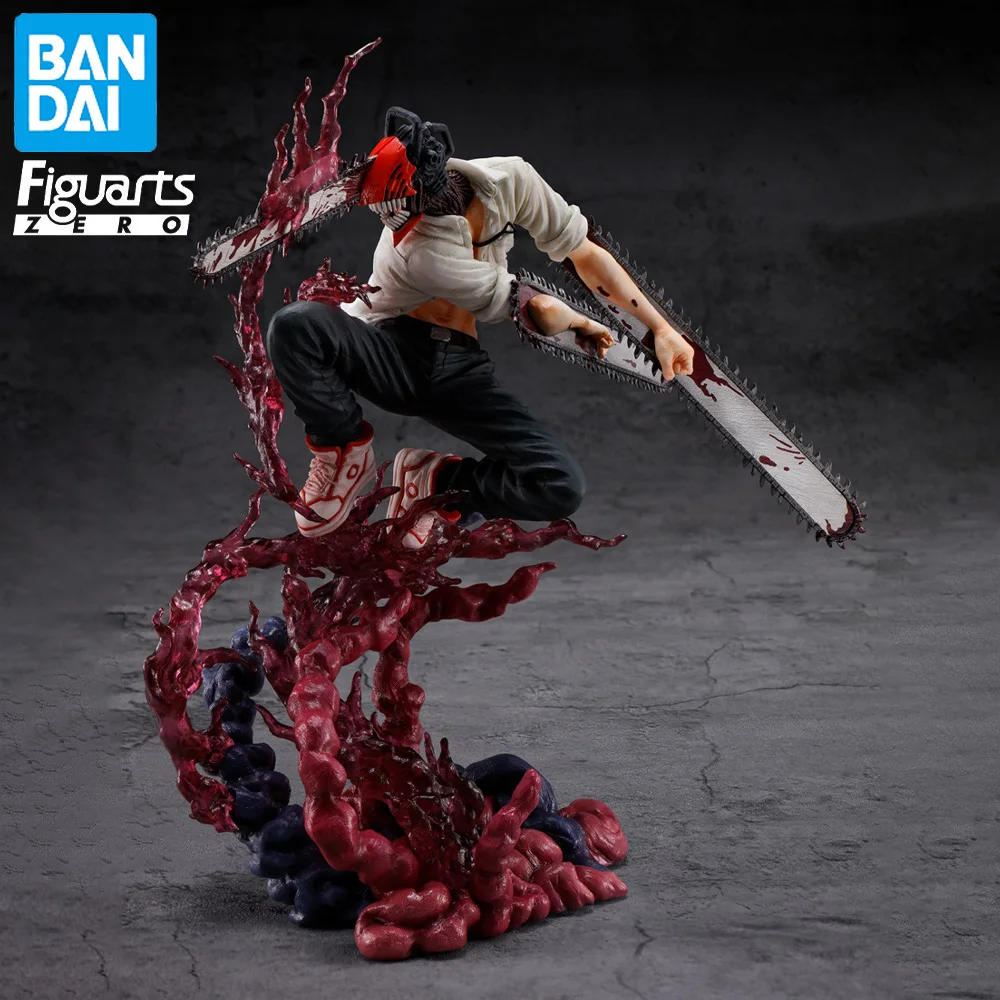 

In Stock Original Bandai Figuarts ZERO Extra Battle Chainsaw Man Denji Figure Anime Genuine Model