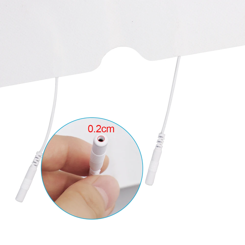 34X13CM Big Electrode Pads for Body Tens Acupuncture Physiotherapy Machine Ems Nerve Muscle Stimulator Slimming Massager Patch