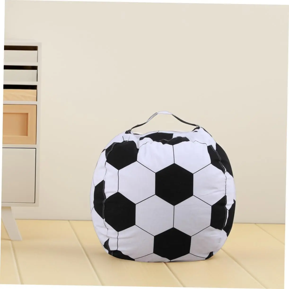 Soft, Durable, Large Storage Bag - Organizing Plush Toys And Clothes, Washable, Removable Cover With Zipper, bean Bag